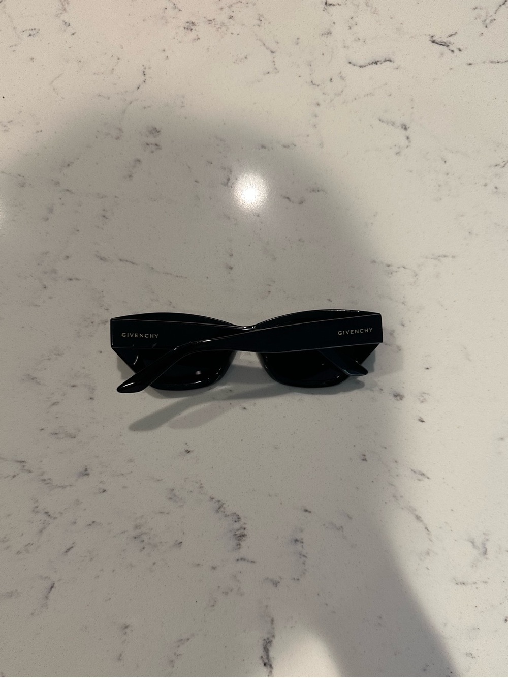 Givenchy Women's Black Cat-Eye Sunglasses with Subtle Logo